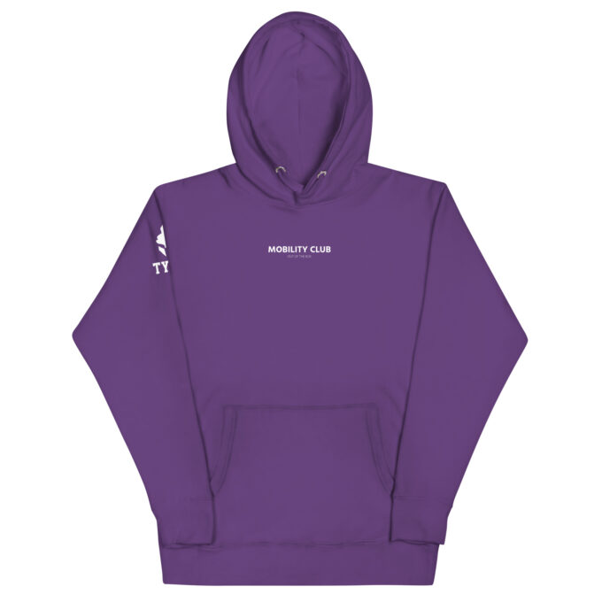 Hoodie Unisexe Purple MOBILITY CLUB