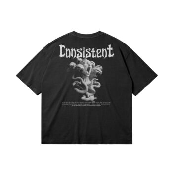T-shirt Oversize Noir CONSISTENT