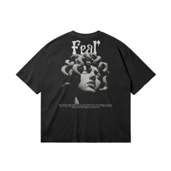 T-shirt Oversize Noir FEAR